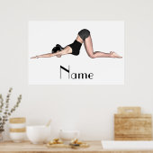 Yoga Poses Thunder_Cove Poster (Keuken)
