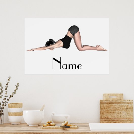 Yoga Poses Thunder_Cove Poster (Keuken)