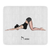 Yoga Poses Thunder_Cove Snijplank (Voorkant)