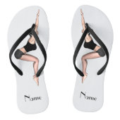 Yoga Poses Thunder_Cove Teenslippers (Voetbed)