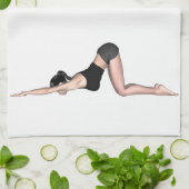 Yoga Poses Thunder_Cove Theedoek (Gevouwen)