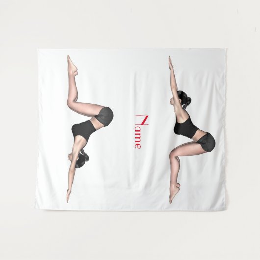 Yoga Poses Thunder_Cove Wandkleed (Voorkant (horizontaal))