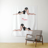 Yoga Poses Thunder_Cove Wandkleed (In situ)