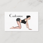 Yoga Poses Thunder_Covr Visitekaartje (Achterkant)