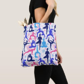 Yoga Poses Tote Bag (Dichtbij)