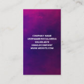 Yoga Poses Visitekaartje (Achterkant)