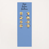 Yoga poses voordat het bed wakker wordt yogamat (Voorkant)