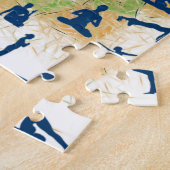 Yoga Poses with Lotus Flower Legpuzzel (Zijkant)