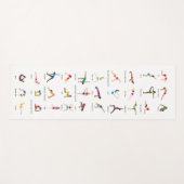 Yoga Poses Yoga Mat (Voorkant (horizontaal))