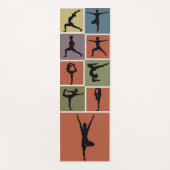 Yoga Poses Yogamat (Voorkant)