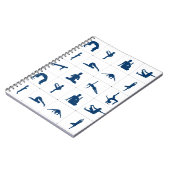 Yoga Posities voor Zen & Meditatie Spiral Journal Notitieboek (Linkerzijde)