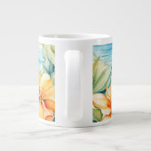 Yoga Position by the beach  Grote Koffiekop (Achterkant)