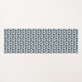 Yoga Positioneerde patroon aan één zijde Yogamat (Voorkant (horizontaal))