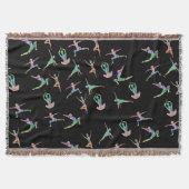 Yoga Positions Deken (Voorkant)