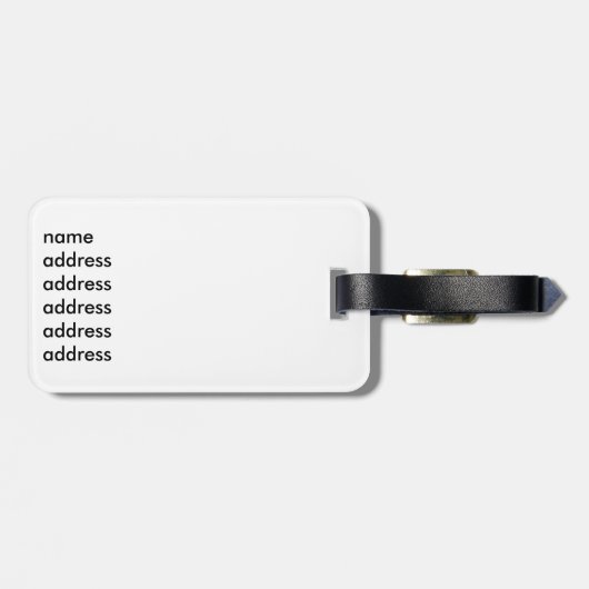 Yoga Positions Silhouettes Bagagelabel (Achterkant horizontaal)