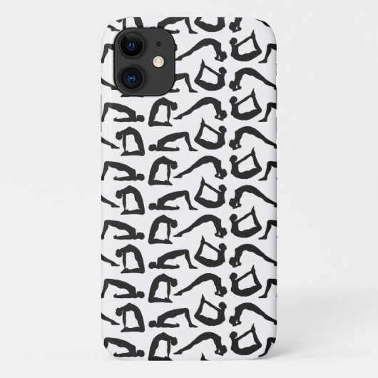 Yoga Positions Silhouettes Case-Mate iPhone Case (Achterkant)