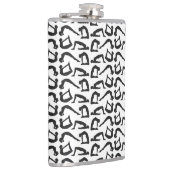 Yoga Positions Silhouettes Heupfles (Rechts)