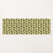 Yoga Positions Tiled Pattern Yogamat (Voorkant (horizontaal))