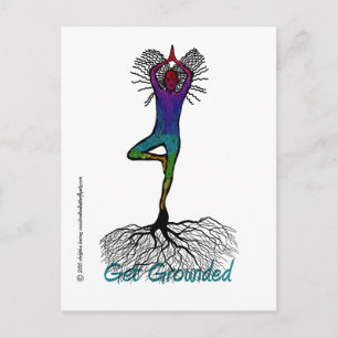 Yoga Post Card Briefkaart