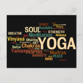 YOGA Post Kaart (Voorkant)