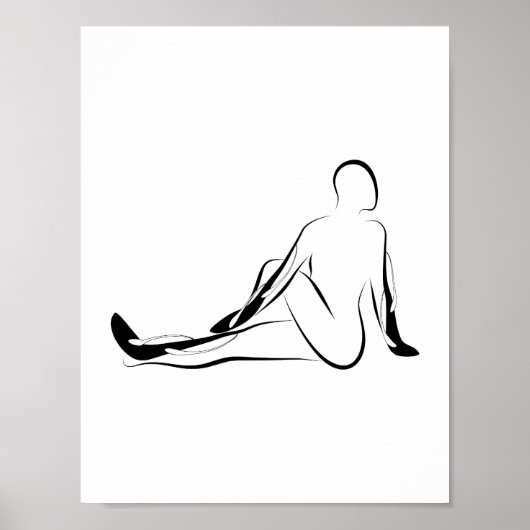 Yoga poster (Voorkant)