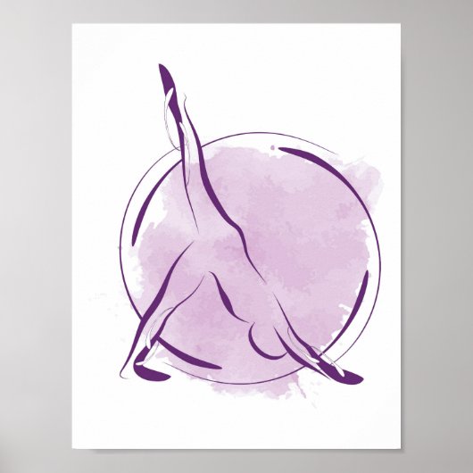 Yoga poster (Voorkant)