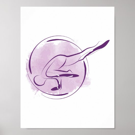 Yoga poster (Voorkant)