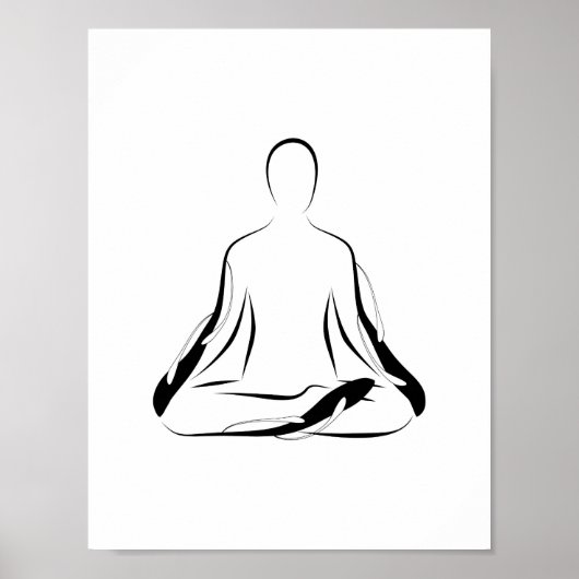 Yoga poster (Voorkant)