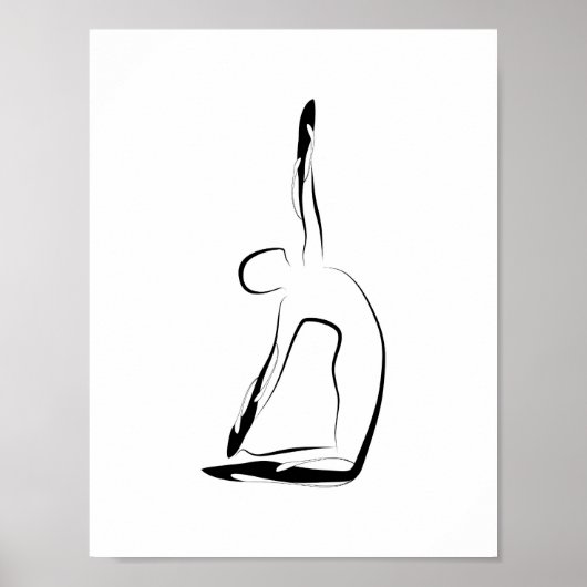 Yoga poster (Voorkant)