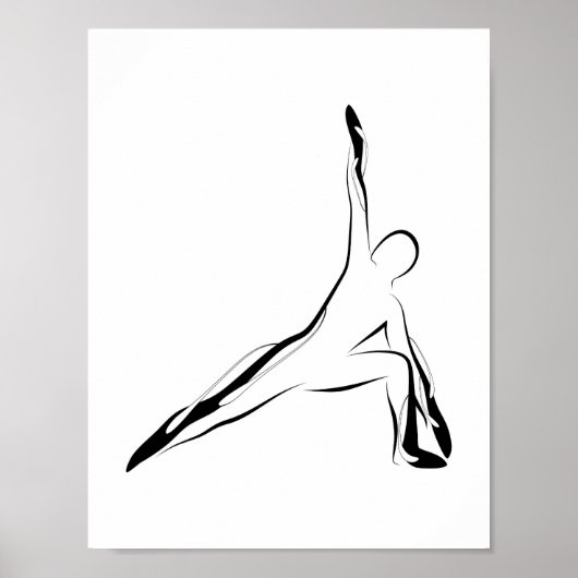 Yoga poster (Voorkant)