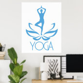 Yoga Poster (Thuiskantoor)