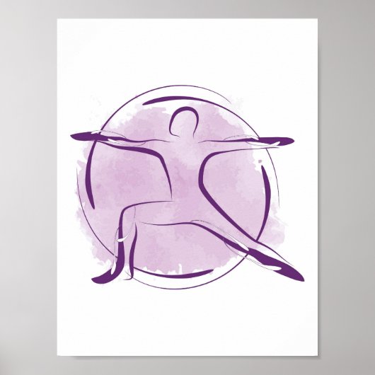 Yoga poster (Voorkant)