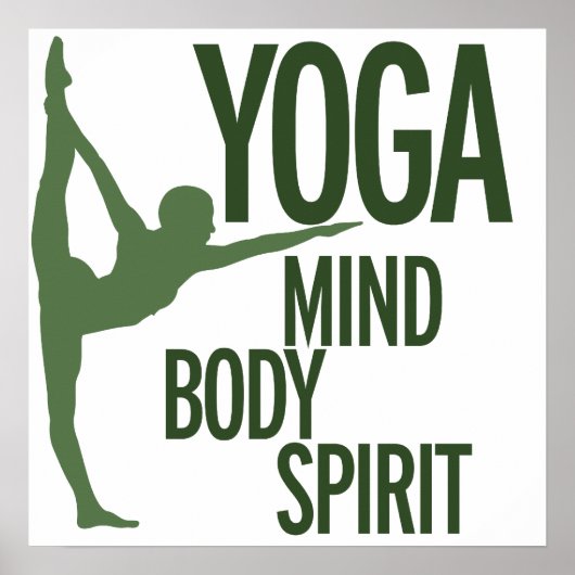 YOGA POSTER (Voorkant)