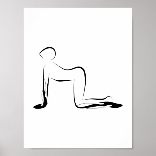 Yoga poster (Voorkant)
