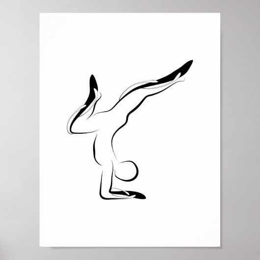 Yoga poster (Voorkant)