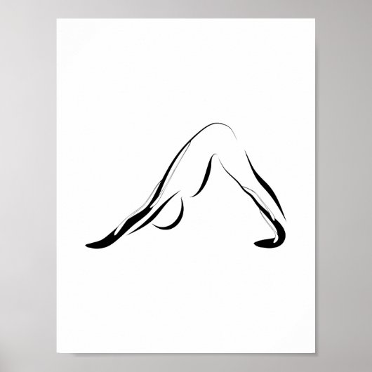 Yoga poster (Voorkant)