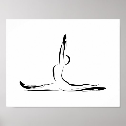 Yoga poster (Voorkant)