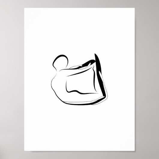 Yoga poster (Voorkant)