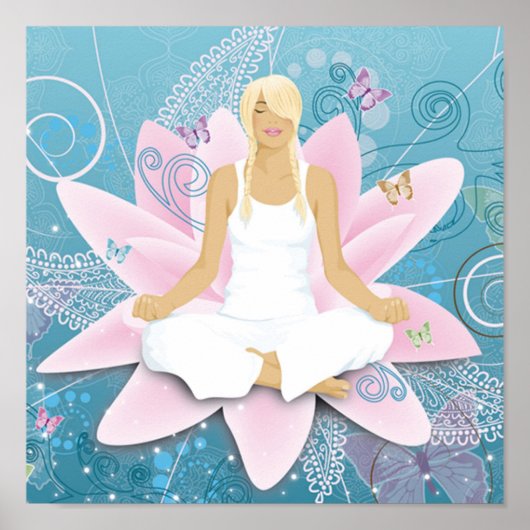 YOGA POSTER (Voorkant)