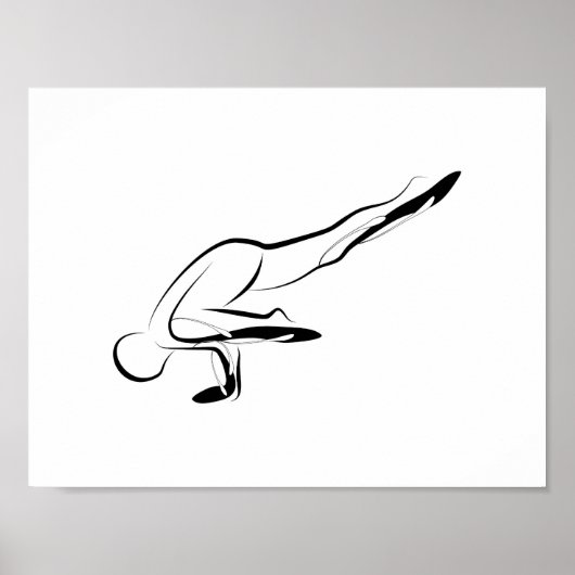 Yoga poster (Voorkant)