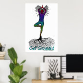 Yoga Poster (Thuiskantoor)