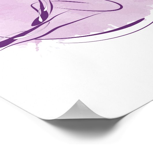 Yoga poster (Hoek)