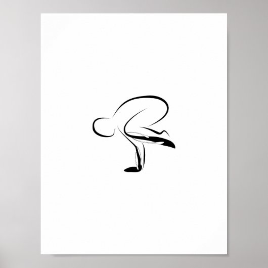 Yoga poster (Voorkant)