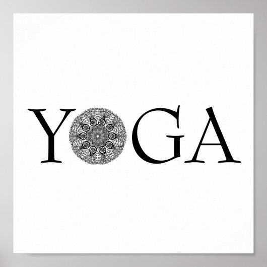 Yoga Poster (Voorkant)