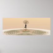 Yoga-Poster van het leven Poster (Voorkant)