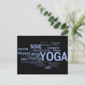 YOGA-postkaart Briefkaart (Staand voorkant)