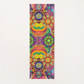 Yoga prachtige kleuren fitness Speciaal op YOGA Yogamat (Voorkant)