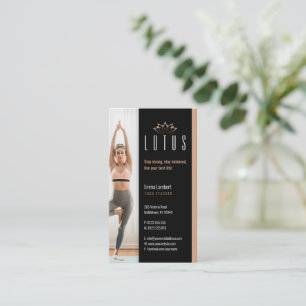 Yoga   Professionele leraar Visitekaartje