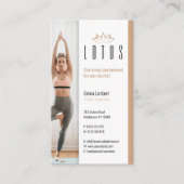 Yoga | Professionele leraar Visitekaartje (Voorkant)