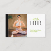 Yoga | Professionele leraar Visitekaartje (Voorkant)